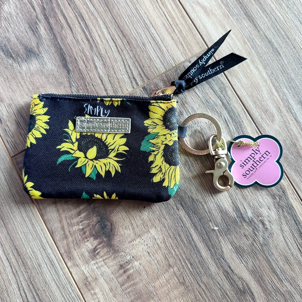 Simply Southern Sunflower ID/Card Wallet - NWT